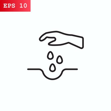 toprak simgesinde bir tohum Ekim el