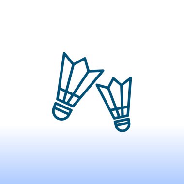 Badminton shuttlecocks simgesi