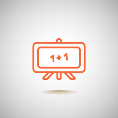 Beyaz tahta simge, tasarım