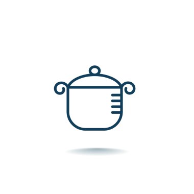 Mutfak sos tava simgesi 