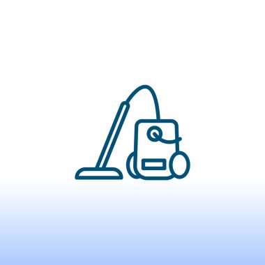 elektrik süpürgesi simgesi.