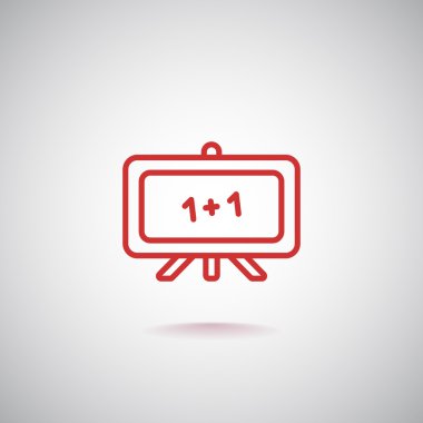 Beyaz tahta simge, tasarım