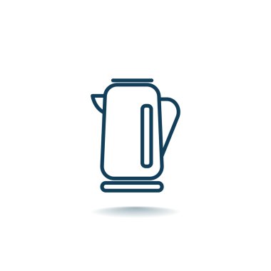 Elektrikli çaydanlık simgesi. 