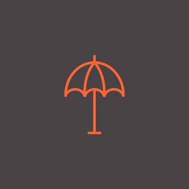 Şemsiye, şemsiye simgesi  