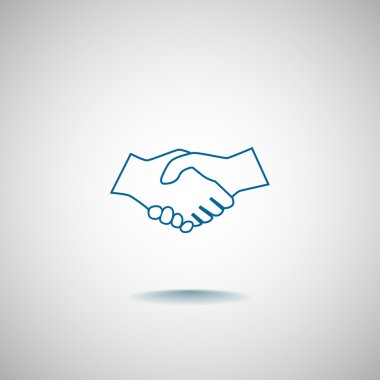 El sıkışma simgesi, illüstrasyon