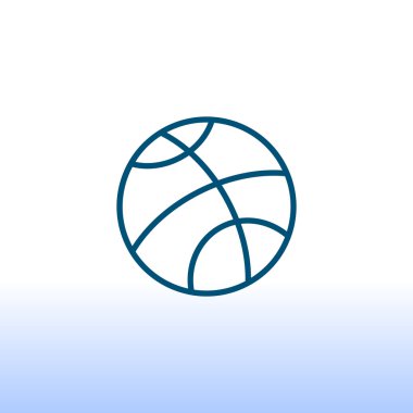 Basketbol topu simgesi