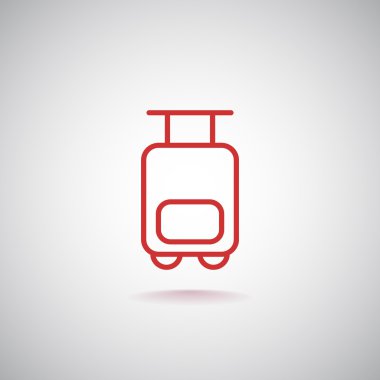 turist çanta simgesi