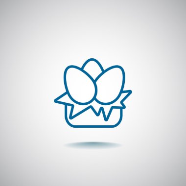 Tasarım yumurta simgesinin