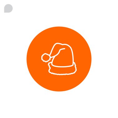 Santa şapka simgesi