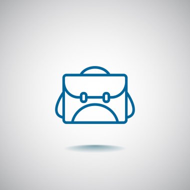 okul çantası simgesi 