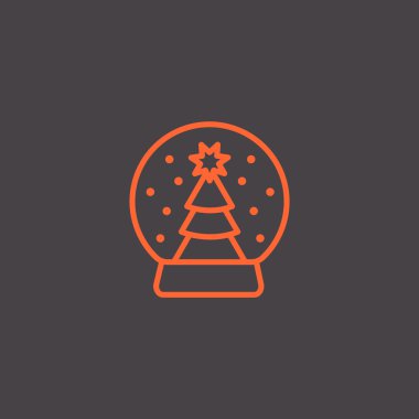 Noel ağacı simgesini