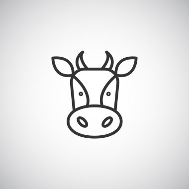 Tasarım inek simgesinin