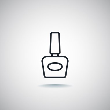 kozmetik şişe, simge makyaj