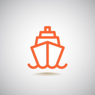 Gemi simgesi, illüstrasyon 