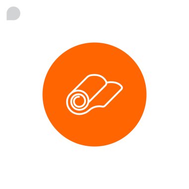 Duvar kağıdı rulo simgesi 