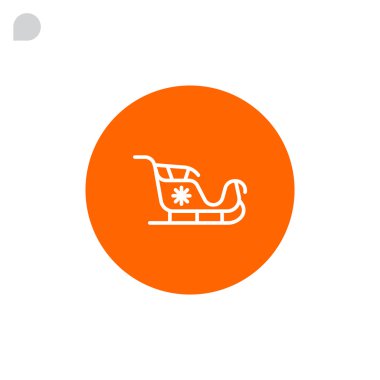 Noel Baba'nın kızağı simgesi