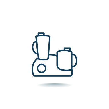 mutfak robotu simgesi. 