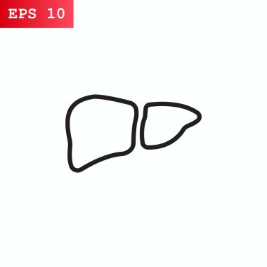 İnsan karaciğer simgesi