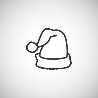 Santa şapka simgesi