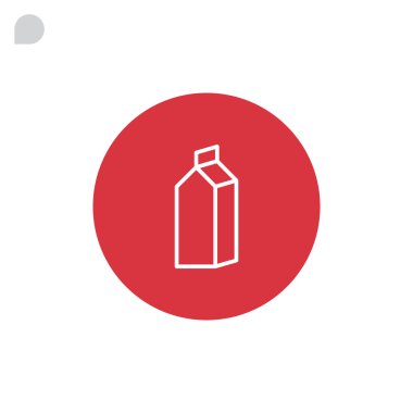 Süt için ambalaj kapsayıcı 