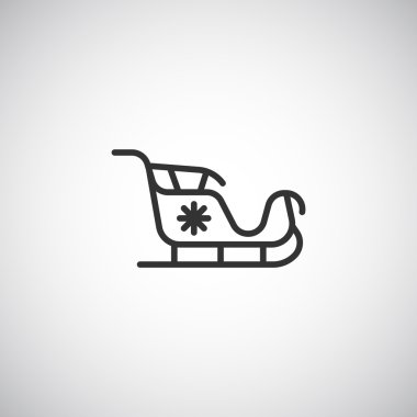 Noel Baba'nın kızağı simgesi