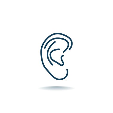 İnsan kulağının simgesi