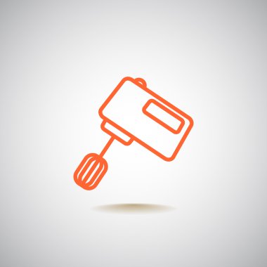 Mutfak karıştırıcı simgesi