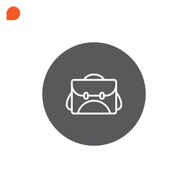 okul çantası simgesi