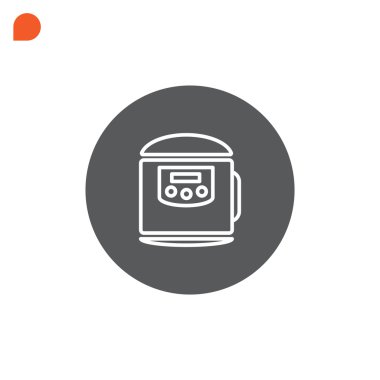 düdüklü tencere simgesi. 