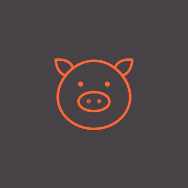 Tasarım domuz simgesi