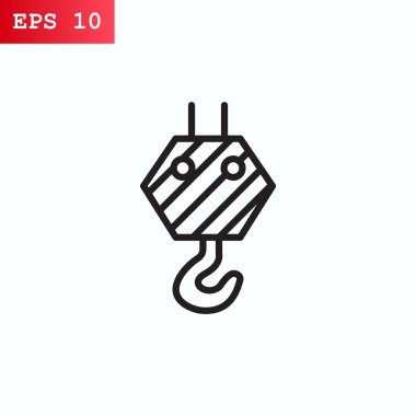 inşaat vinç simgesi.