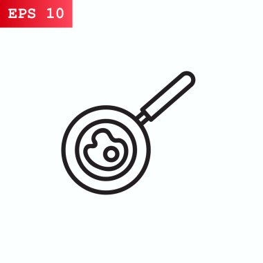 kızartma tavası simgesi 