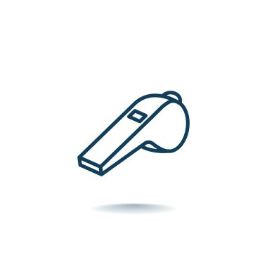 Hakem düdük simgesi  