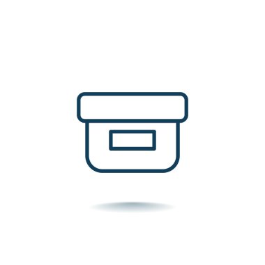 yiyecek kabı simgesi 