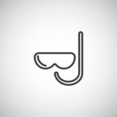 Dalgıç simgesi, illüstrasyon 