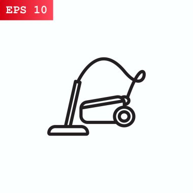 elektrik süpürgesi simgesi.