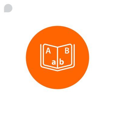 Kitap simgesini, illüstrasyon