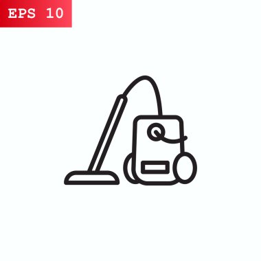 elektrik süpürgesi simgesi.