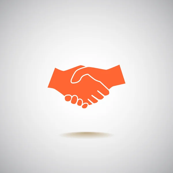 Handshake Icon, illustration — Stock Vector