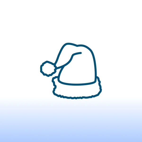 Santa hat Icon — Stock Vector