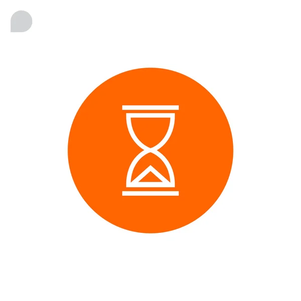砂時計、砂ガラス アイコン — ストックベクタ
