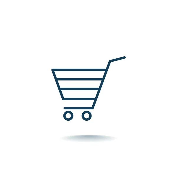 Shopping cart icon — Stock Vector