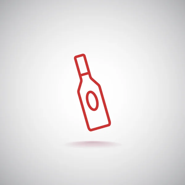Liquid bottle icon — Stock Vector