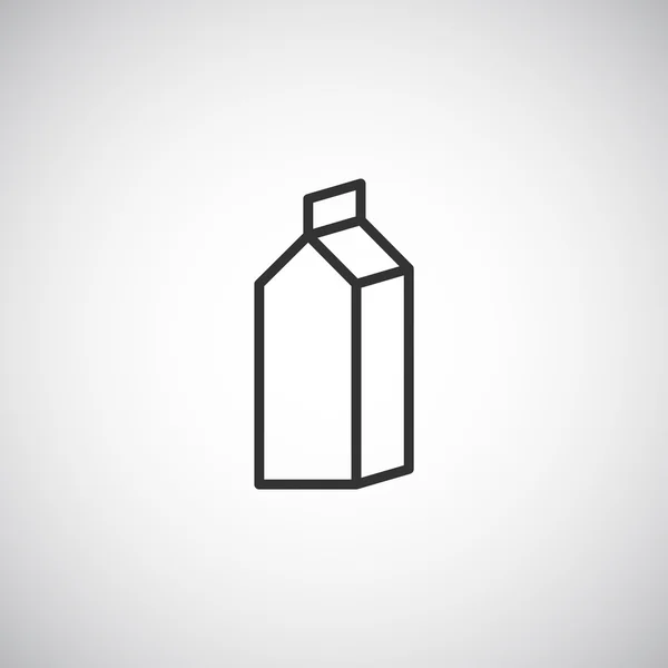 Envase para leche — Archivo Imágenes Vectoriales