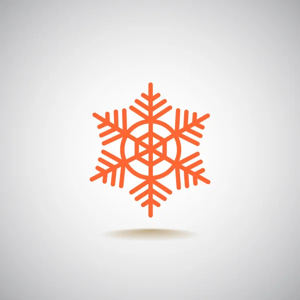 Дизайн Сніжинка значок — стоковий вектор