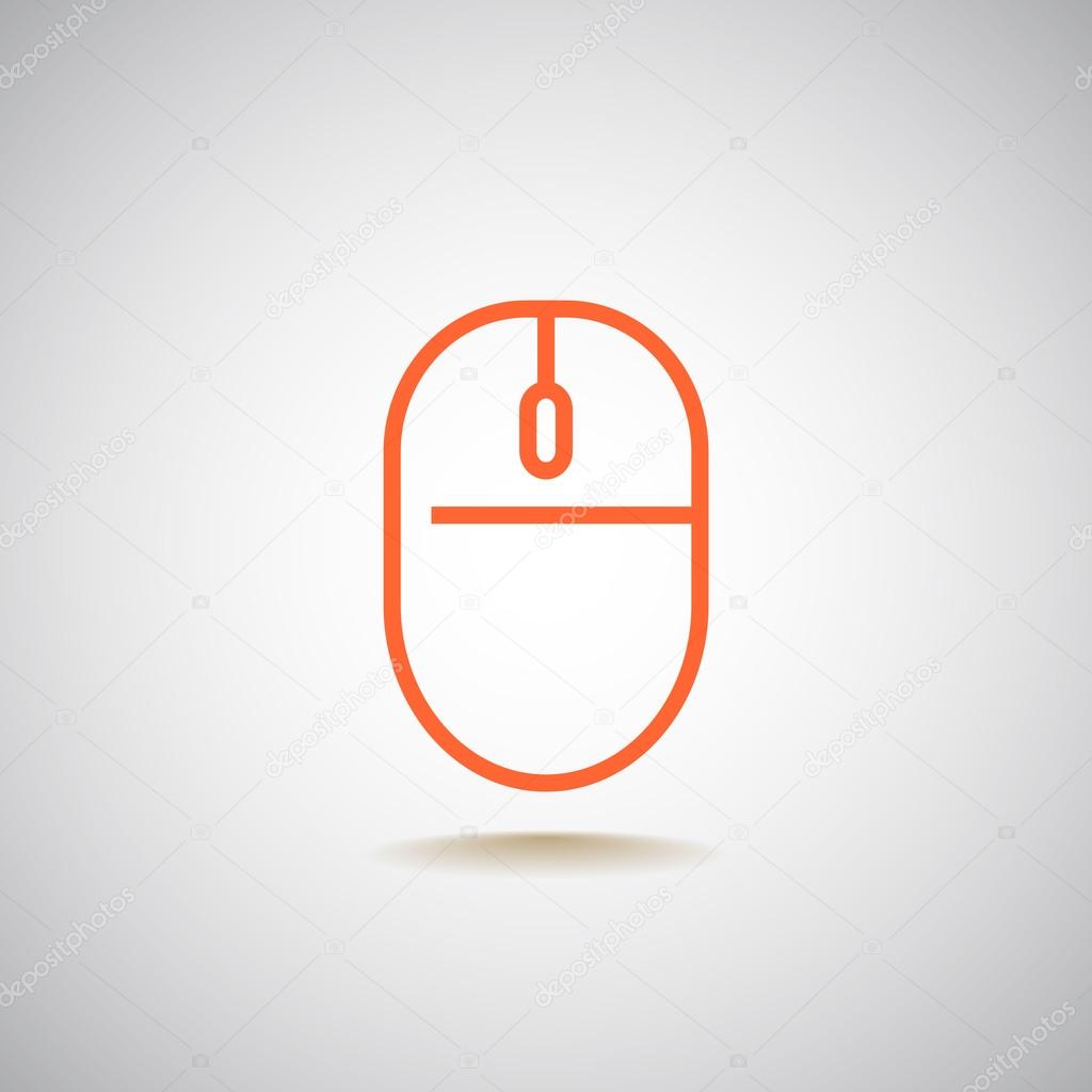 Computer mouse icon 