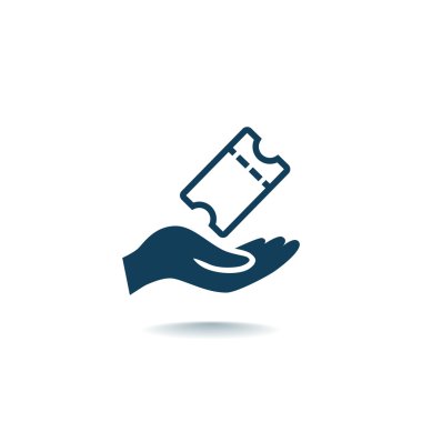 Tasarım bilet simgesinin