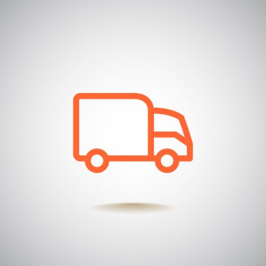 parça, kamyon simgesi.