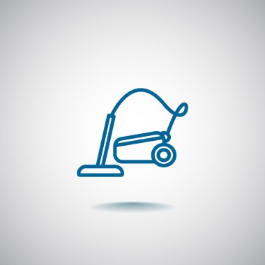 elektrik süpürgesi simgesi.