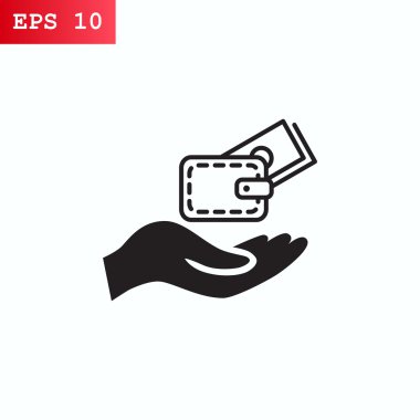 M-cüzdan'el simgesi. 